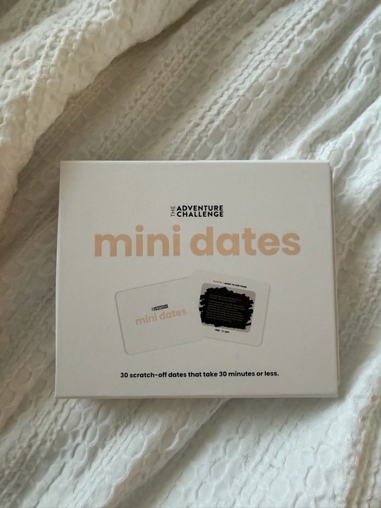 Other - 30 Quick Dates Scratch-Off Challenge Cards - White & Black